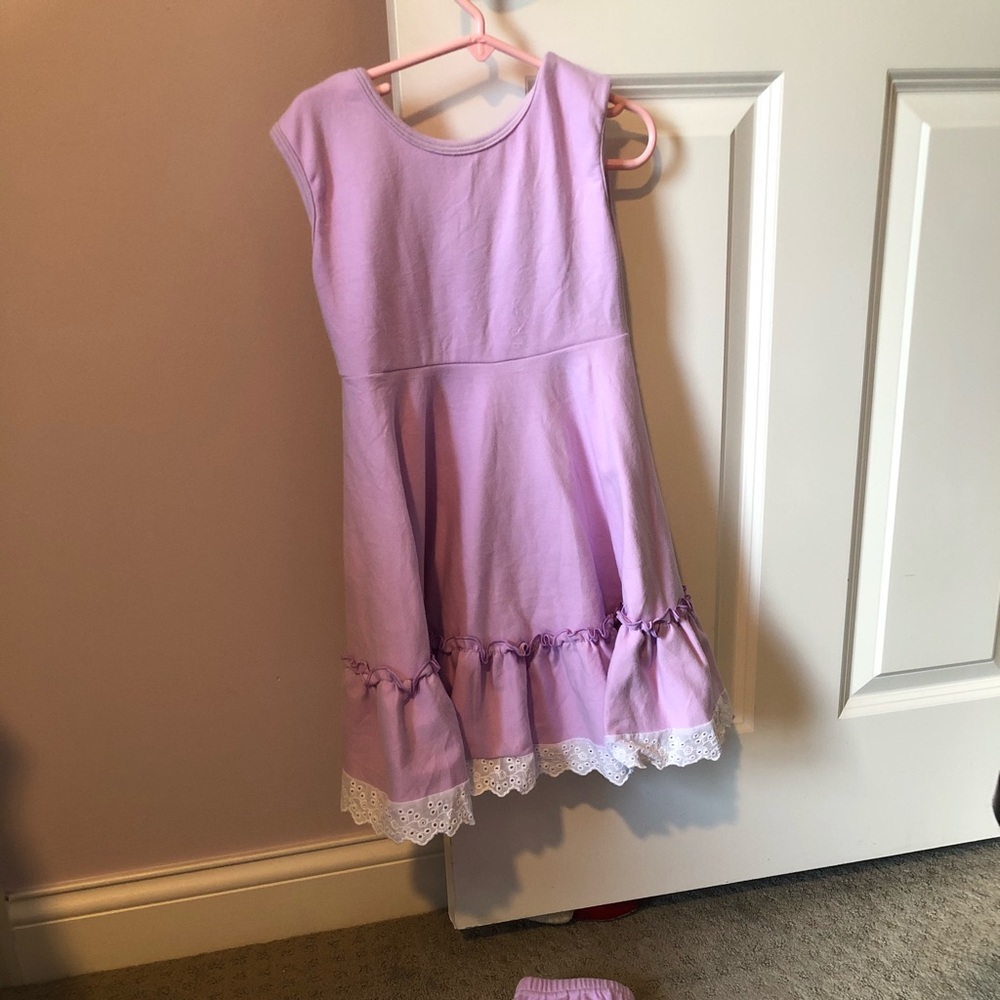Olive Mae dress and shorts